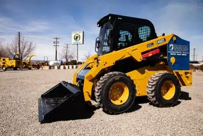 Side profile of CAT 246D3 Skid Loader Rental