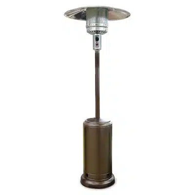 Patio heater on white background