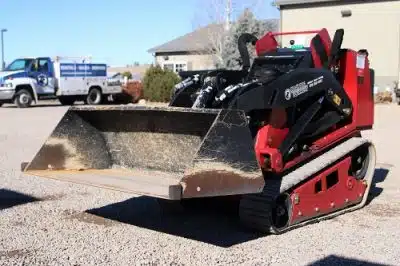 Toro TX-1000WT with High Volume Bucket attachment