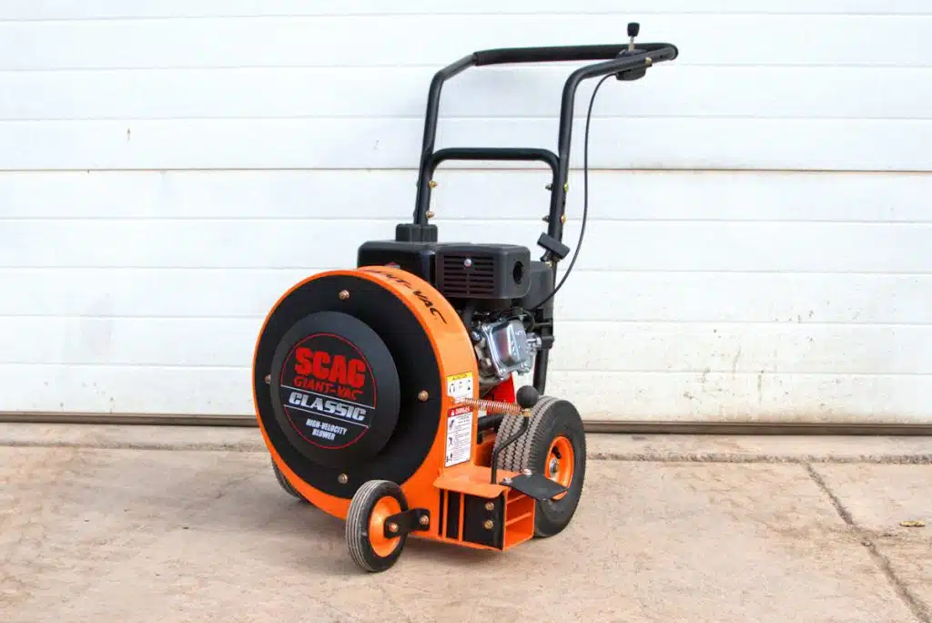 Front of Wheeled Leaf Blower rental